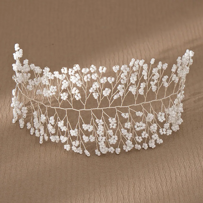 SLBRIDAL Handmade Flexible Crystal Rhinestones Bridal Tiara Headband Wedding Crown Hair Accessories Women Hair Vine Jewelry
SLBRIDAL Handmade Flexible Crystal Rhinestones Bridal Tiara Headband Wedding Crown Hair Accessories Women Hair Vine Jewelry