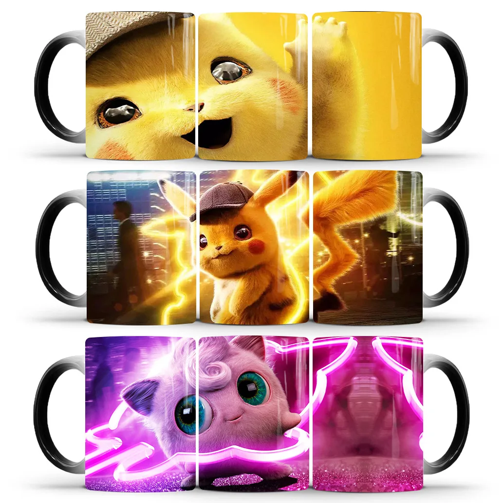 Pokemon Anime Creative Color Changing Mug Cute Cartoon Pikachu Psyduck Eevee Thermosensitive Ceramic Coffee Cup Holiday Gift
Pokemon Anime Creative Color Changing Mug Cute Cartoon Pikachu Psyduck Eevee Thermosensitive Ceramic Coffee Cup Holiday Gift