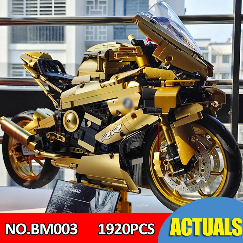 1920pcs Motorcycle Car 42130 Model Building Blocks Racing car City Vehicle MOC Motorbike Bricks Kits Toys For Children
1920pcs Motorcycle Car 42130 Model Building Blocks Racing car City Vehicle MOC Motorbike Bricks Kits Toys For Children
