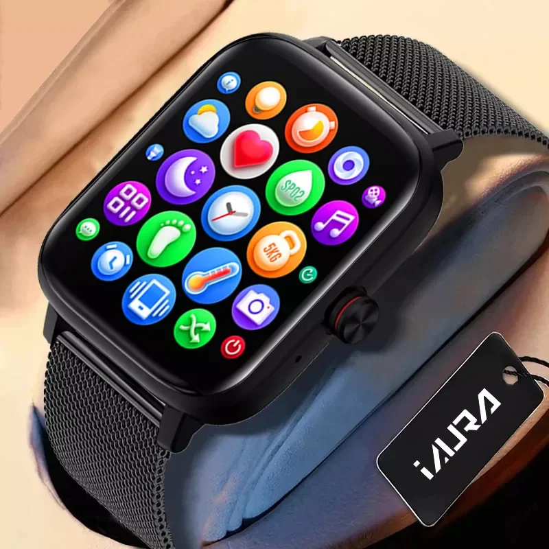 2022 Smart Watch Men Women Full Touch Bluetooth Answer Call Fitness Tracker Watch Waterproof Sport Smartwatch For Android IOS
2022 Smart Watch Men Women Full Touch Bluetooth Answer Call Fitness Tracker Watch Waterproof Sport Smartwatch For Android IOS