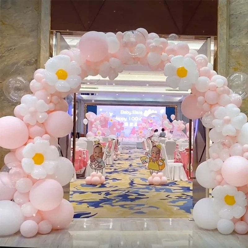 Macaron Pink Balloon Garland Kit Reusable Latex Ballon Arch Kit Small Daisy Balloon Decor for Wedding Baby Shower Party Supplies
Macaron Pink Balloon Garland Kit Reusable Latex Ballon Arch Kit Small Daisy Balloon Decor for Wedding Baby Shower Party Supplies