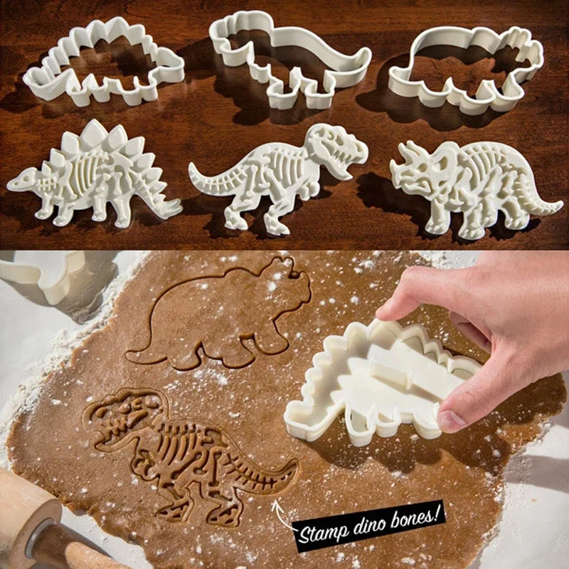 3 pcs/set Dinosaur Biscuit Cookie Cutter Sugarcraft Mold Fondant Cake Decorating Tools Bakeware
3 pcs/set Dinosaur Biscuit Cookie Cutter Sugarcraft Mold Fondant Cake Decorating Tools Bakeware