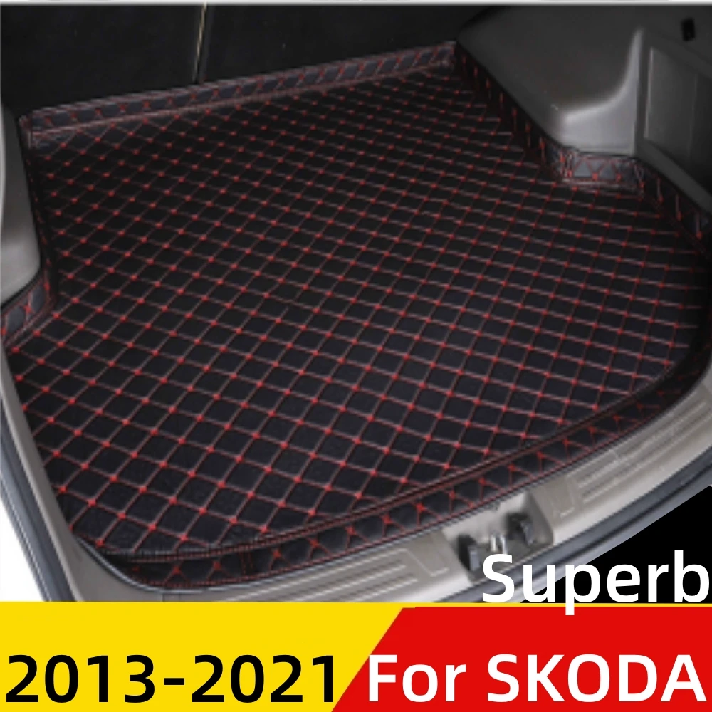 Car Trunk Mat For SKODA Superb 13-2021 All Weather XPE High Side Rear Cargo Cover Carpet Liner AUTO Tail Parts Boot Luggage Pad
Car Trunk Mat For SKODA Superb 13-2021 All Weather XPE High Side Rear Cargo Cover Carpet Liner AUTO Tail Parts Boot Luggage Pad