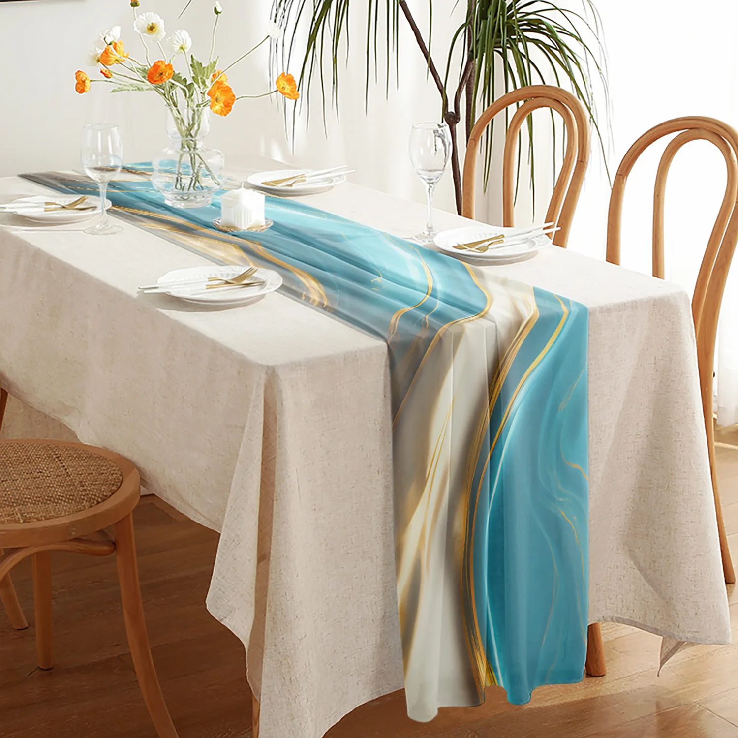 Gradient Chiffon Table Runner Wedding Party Luxury Table Runner Dinning Table Decor Shower Birthday Gauze Table Cloth
Gradient Chiffon Table Runner Wedding Party Luxury Table Runner Dinning Table Decor Shower Birthday Gauze Table Cloth