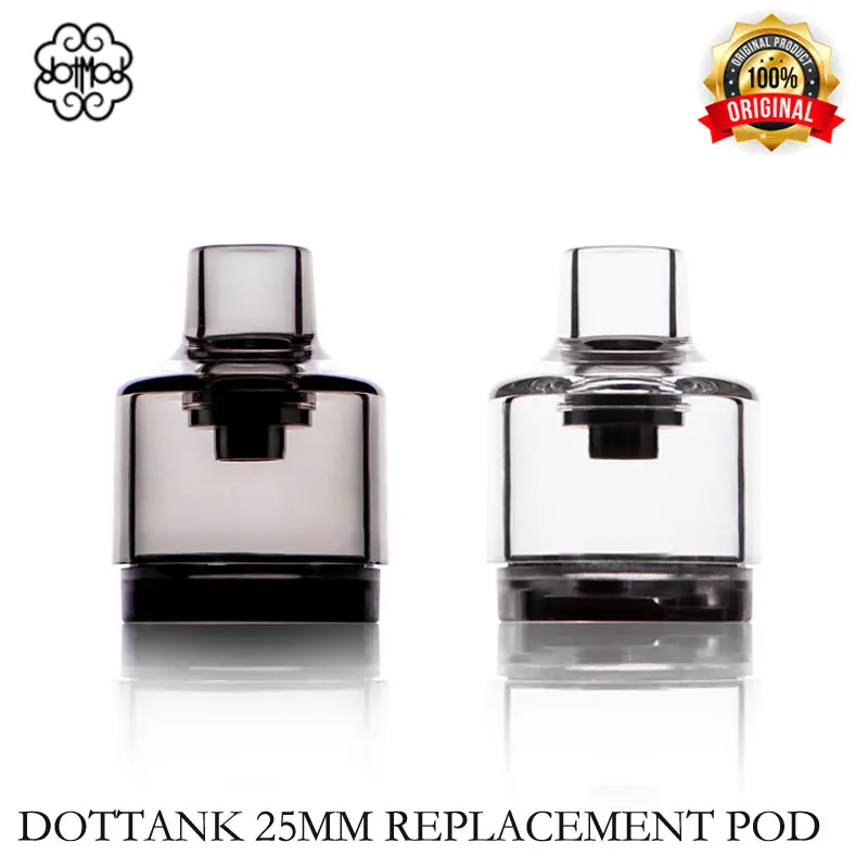 Original Dotmod DotTANK 25mm Replacement Pod 5ml Cartridge Empty Replacement Pod Electronic Cigarette Cartridge Vape Pod
Original Dotmod DotTANK 25mm Replacement Pod 5ml Cartridge Empty Replacement Pod Electronic Cigarette Cartridge Vape Pod