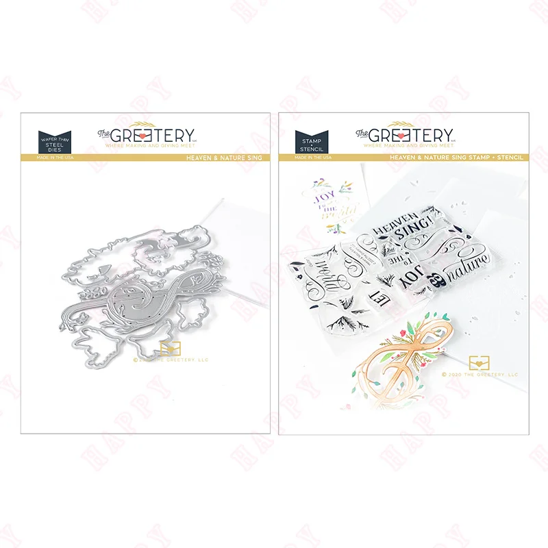 Heaven & Nature Sing Cutting Die Stamps Stencil Scrapbook Diary Decoration Stencil Embossing Template DIY Greeting Card Handmade
Heaven & Nature Sing Cutting Die Stamps Stencil Scrapbook Diary Decoration Stencil Embossing Template DIY Greeting Card Handmade