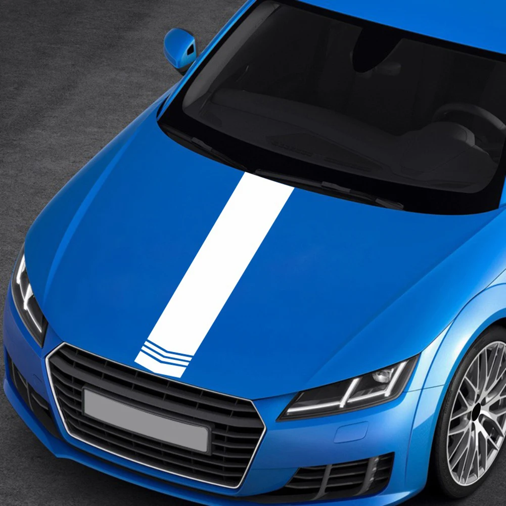 Long Stripe Vinyl Car Styling Sticker Save Time and Energy for Convenience Hood Bonnet Decal Graphics Auto Decoration
Long Stripe Vinyl Car Styling Sticker Save Time and Energy for Convenience Hood Bonnet Decal Graphics Auto Decoration