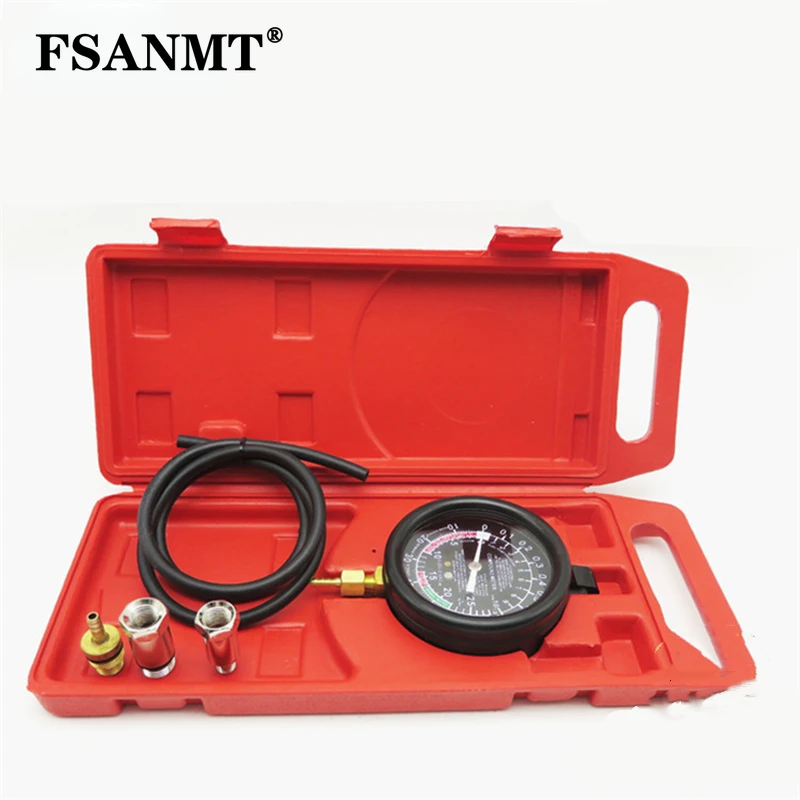 Vacuum Fuel Pump Pressure Tester Pressure Gauge Test Tool Kit Carburettor Valve Auto Pressure Tester Repair Kit car Accessories
Vacuum Fuel Pump Pressure Tester Pressure Gauge Test Tool Kit Carburettor Valve Auto Pressure Tester Repair Kit car Accessories