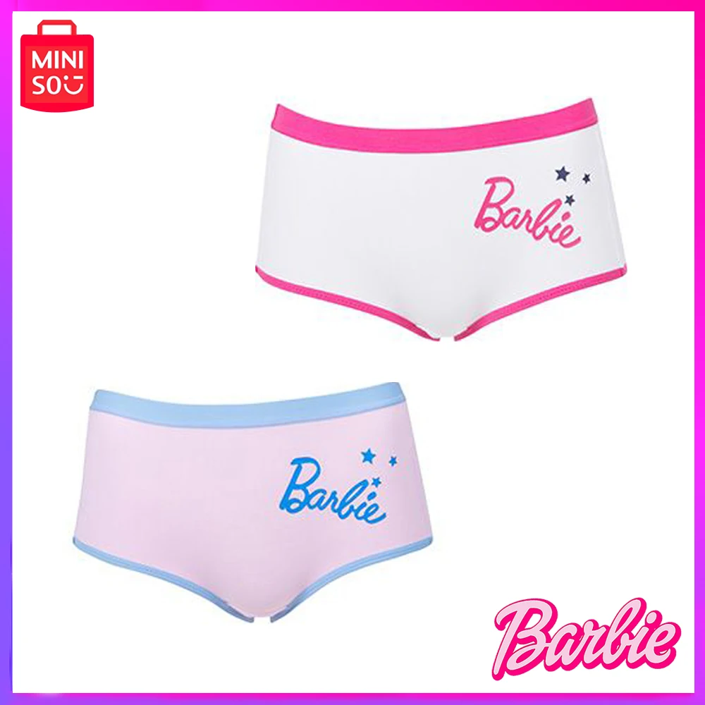 Miniso Barbie Pink Thin French Cotton Anti Bacterial File Comfortable Sexy Low Rise Lace Triangle Underwear Girls Christmas Gift
Miniso Barbie Pink Thin French Cotton Anti Bacterial File Comfortable Sexy Low Rise Lace Triangle Underwear Girls Christmas Gift