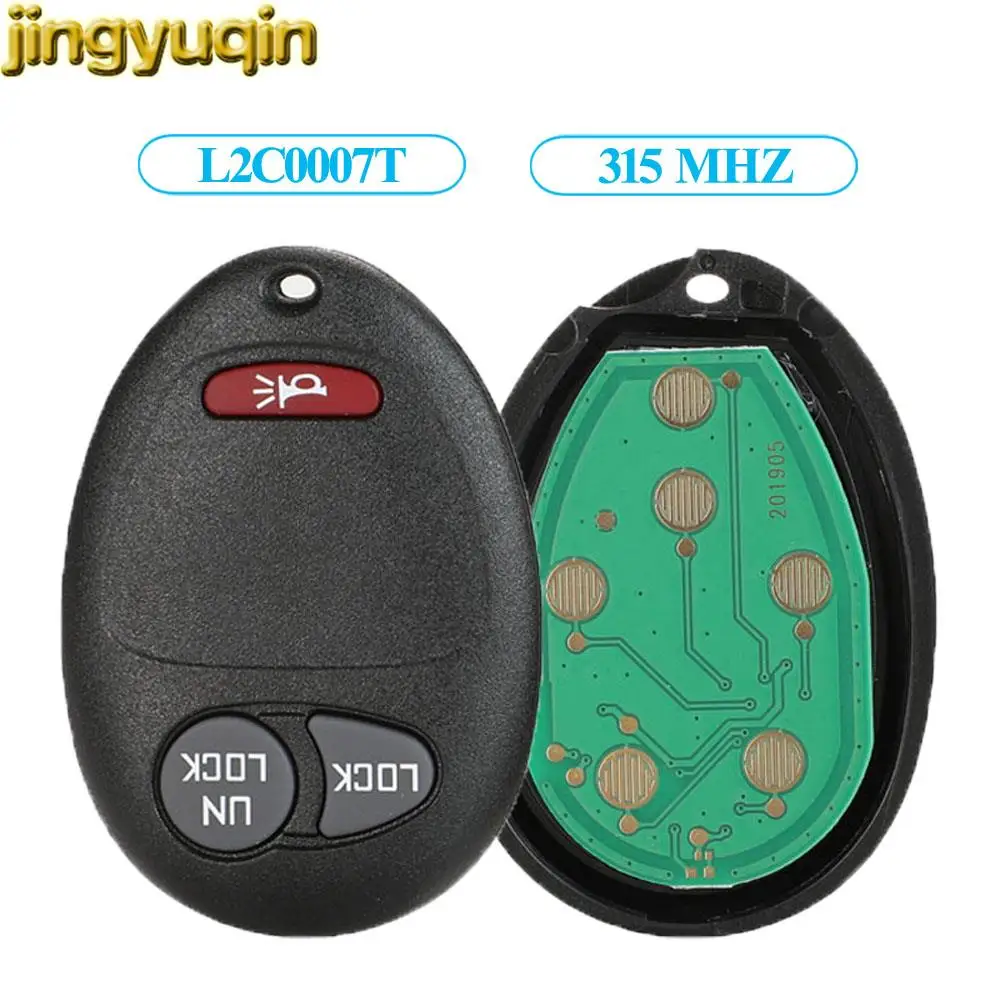 Jingyuqin L2C0007T 315 МГц Автомобильный ключ сигнализации для Chevrolet Колорадо Каньон H3 2006-2010 подходит для Buick Regal GL8 GMC оригинальный дистанционный брело...
Jingyuqin L2C0007T 315 МГц Автомобильный ключ сигнализации для Chevrolet Колорадо Каньон H3 2006-2010 подходит для Buick Regal GL8 GMC оригинальный дистанционный брело...