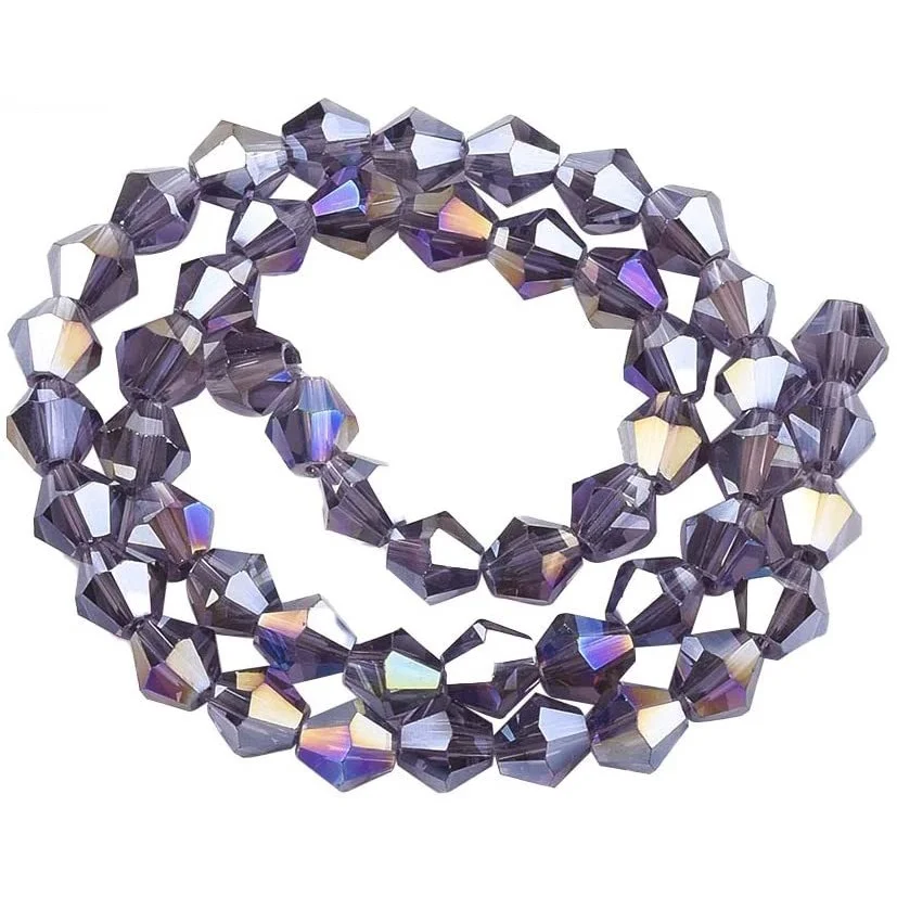10stands Electroplate Glass Beads Strands Large Hole for Jewelry Making Indigo
10stands Electroplate Glass Beads Strands Large Hole for Jewelry Making Indigo