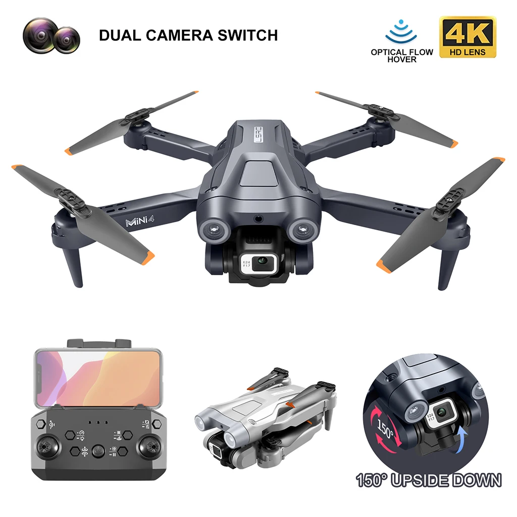 MINI 4 Drone 4K 1080P Dual Camera Professional HD ESC Camera Obstacle Avoidance Optical Flow Positioning Quadcopter Drones Toys
MINI 4 Drone 4K 1080P Dual Camera Professional HD ESC Camera Obstacle Avoidance Optical Flow Positioning Quadcopter Drones Toys