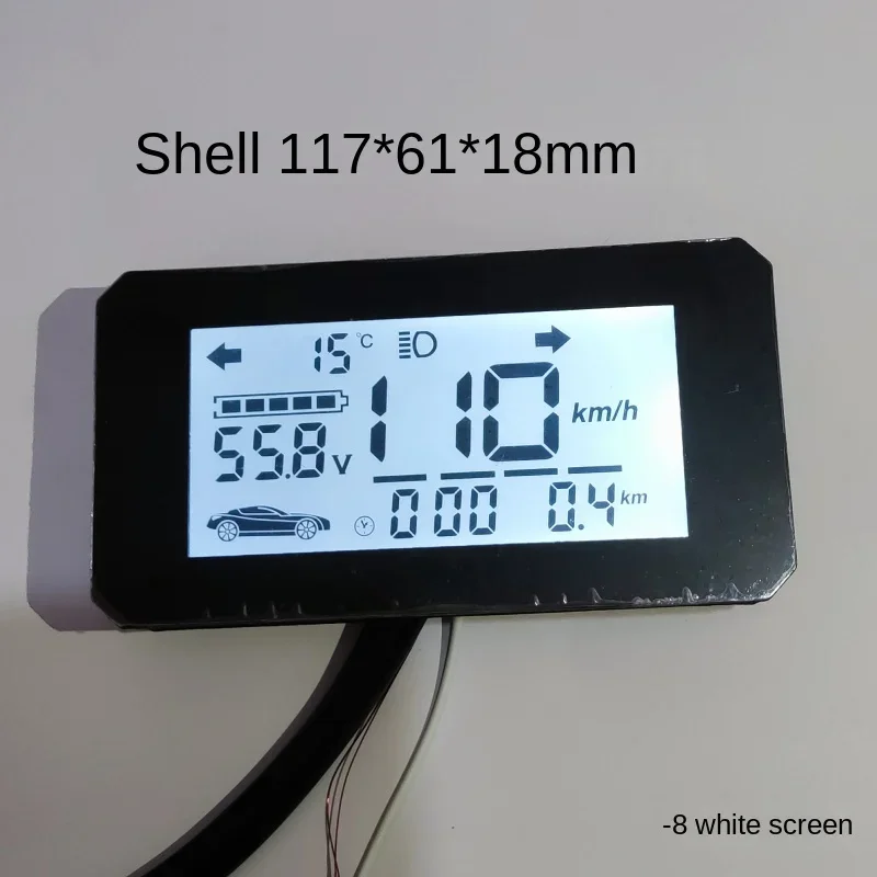 Внешний электромобиль, велосипед, модификация, ЖК-метр, простой тип, аксессуары для литиевой батареи для скутера, одометр скорости
Внешний электромобиль, велосипед, модификация, ЖК-метр, простой тип, аксессуары для литиевой батареи для скутера, одометр скорости