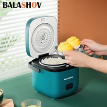 Mini Rice Cooker Automatic Household Kitchen Electric Cooking machine 1-2 People Food Warmer Steamer 1.2L Small Rice Cooker