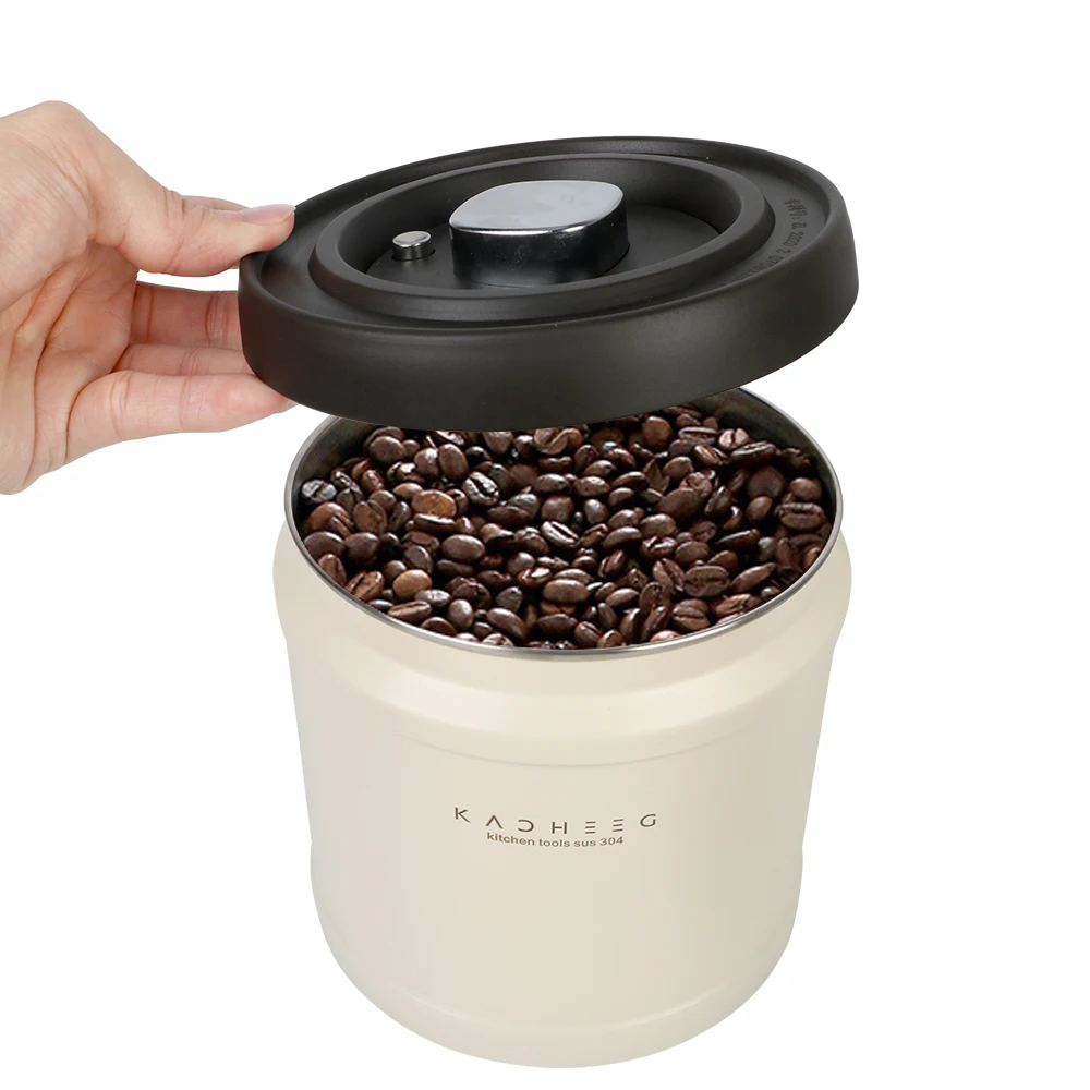 Vacuum Sealed Cans Airtight Coffee Container Stainless Steel Food Kitchen Storage Organizer Storage Canister Coffee Bean Jar
Vacuum Sealed Cans Airtight Coffee Container Stainless Steel Food Kitchen Storage Organizer Storage Canister Coffee Bean Jar