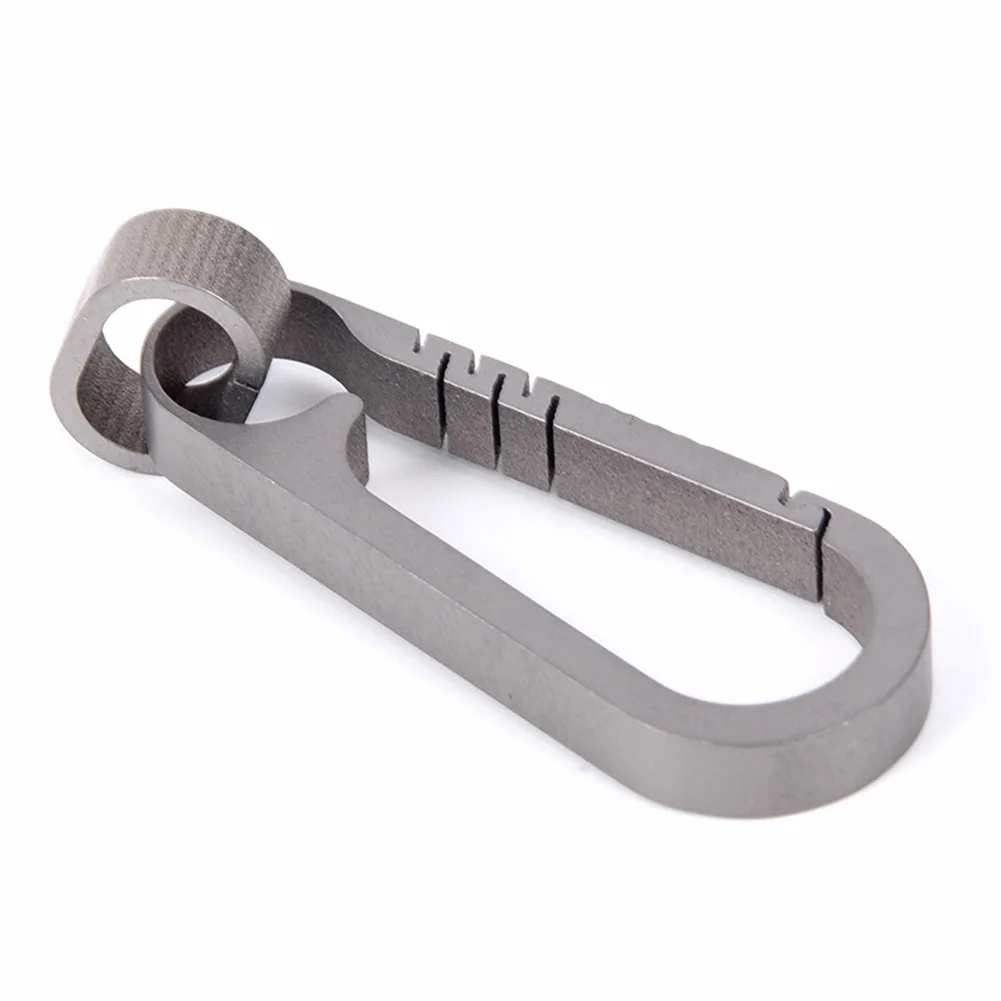 Men Titanium Alloy TC4 Keychain Backpack Buckle Car Key Waist Key Ring Pendant Hanging 55mm New Year Decoration 2022 Grey Blue
Men Titanium Alloy TC4 Keychain Backpack Buckle Car Key Waist Key Ring Pendant Hanging 55mm New Year Decoration 2022 Grey Blue