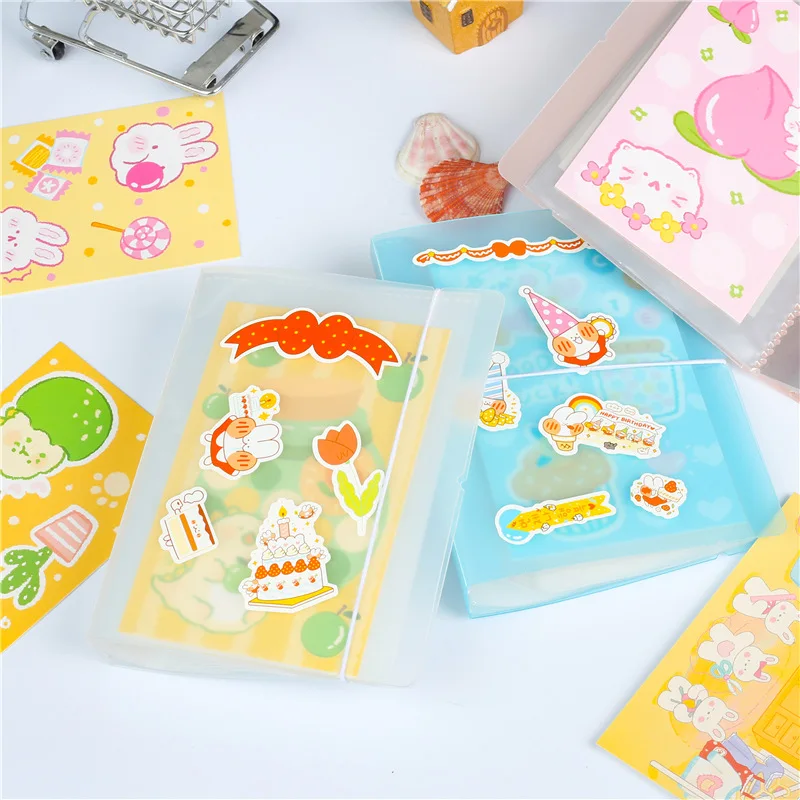 SKYSONIC A6 Makaron Collect Book Double Sided 20 Sleeves Bandage Photo Album Idol Postcards Storage Book Ticket Sorting Holder
SKYSONIC A6 Makaron Collect Book Double Sided 20 Sleeves Bandage Photo Album Idol Postcards Storage Book Ticket Sorting Holder