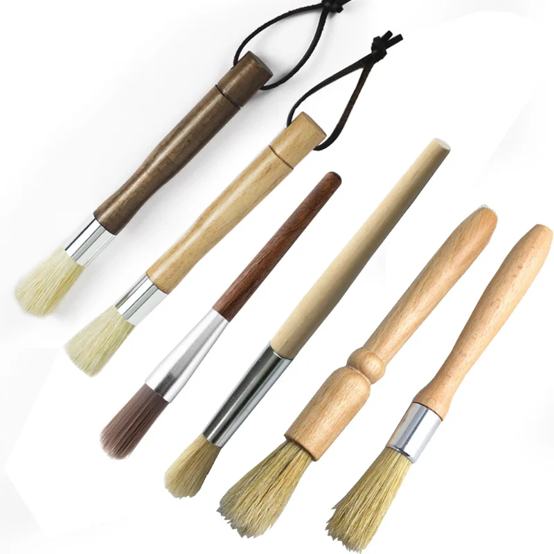 Vintage Coffee Grinder Cleaning Brush Set Retro Barista Cleaning tools Chic Solid Wood Brush Coffee Machine Accessories 
Vintage Coffee Grinder Cleaning Brush Set Retro Barista Cleaning tools Chic Solid Wood Brush Coffee Machine Accessories