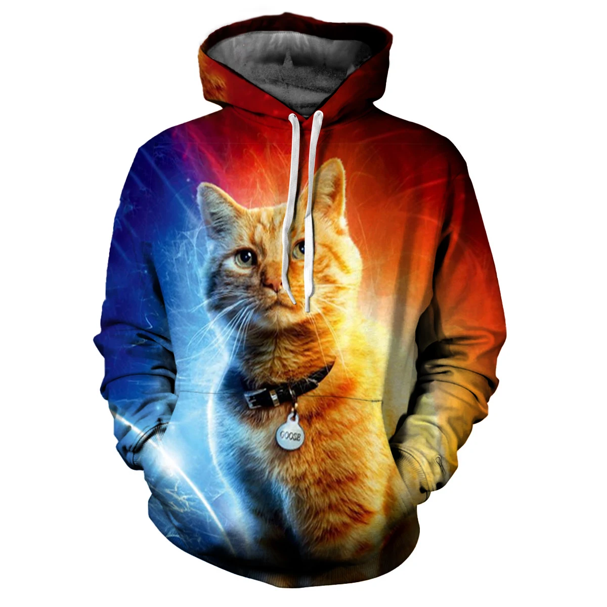 Свитер с капюшоном в стиле хип-хоп для мужчин и женщин 
Свитер с капюшоном в стиле хип-хоп для мужчин и женщин