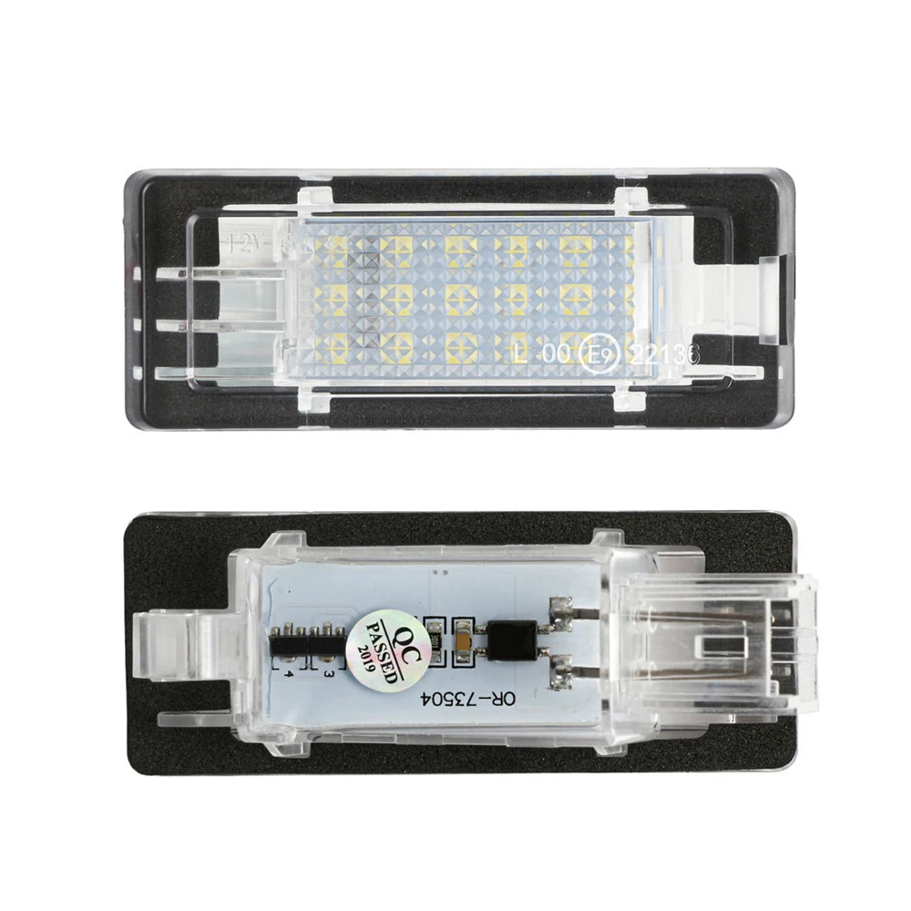 2Pcs 18LED Car License Number Plate Light Accessories For Dacia Duster Lodgy Logan For Renault Espace Scenic Captur Modus Laguna
2Pcs 18LED Car License Number Plate Light Accessories For Dacia Duster Lodgy Logan For Renault Espace Scenic Captur Modus Laguna