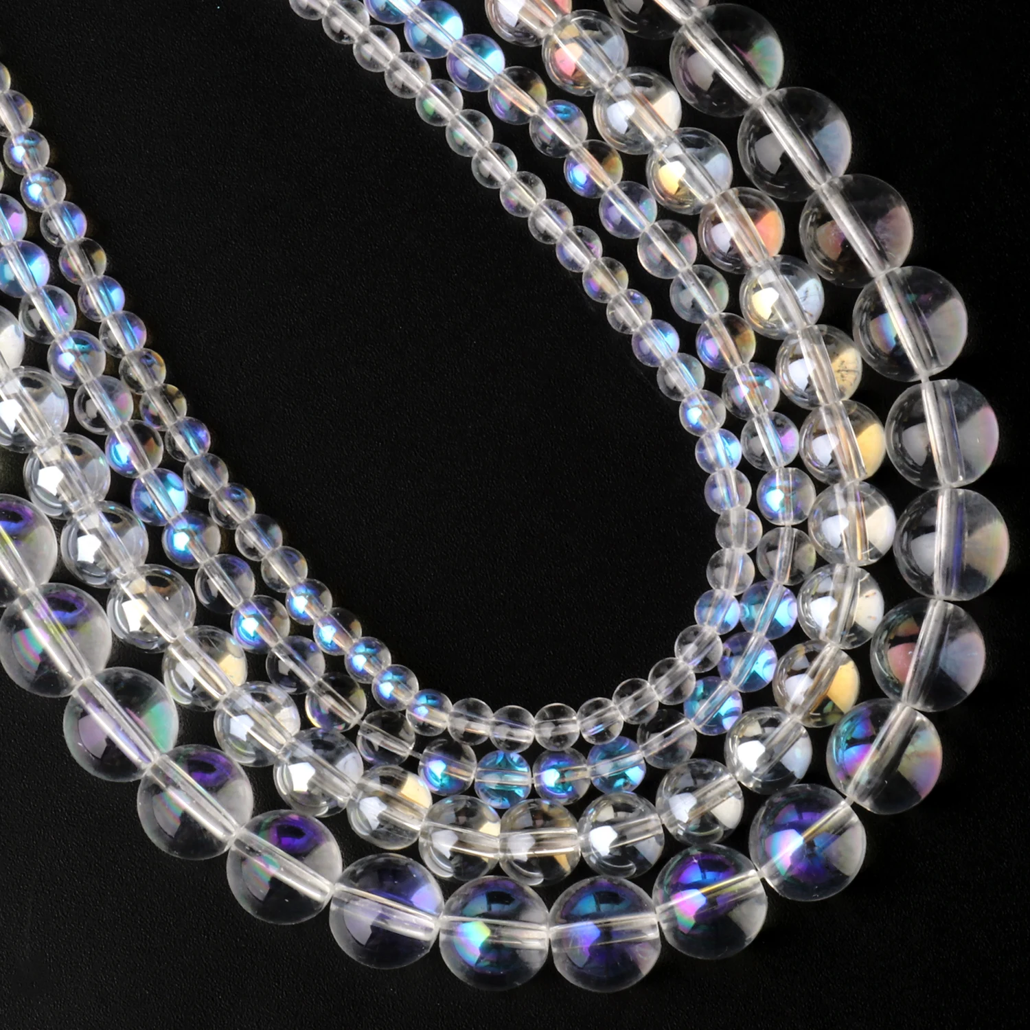 AB Color Clear Crystal Quartzs Beads Blue Purple Natural Round Stone Loose Beads DIY Accessories for Jewelry Bracelet Making
AB Color Clear Crystal Quartzs Beads Blue Purple Natural Round Stone Loose Beads DIY Accessories for Jewelry Bracelet Making