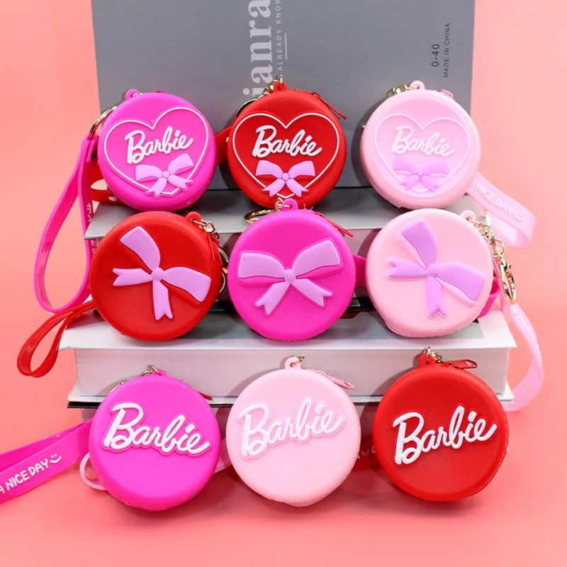 Fashion Bag Barbie Keychain Silicone Coin Purse Kawaii Backpack Pendant Car Key Ring Headphone Pouch Storage Handbag Toy Girl
Fashion Bag Barbie Keychain Silicone Coin Purse Kawaii Backpack Pendant Car Key Ring Headphone Pouch Storage Handbag Toy Girl