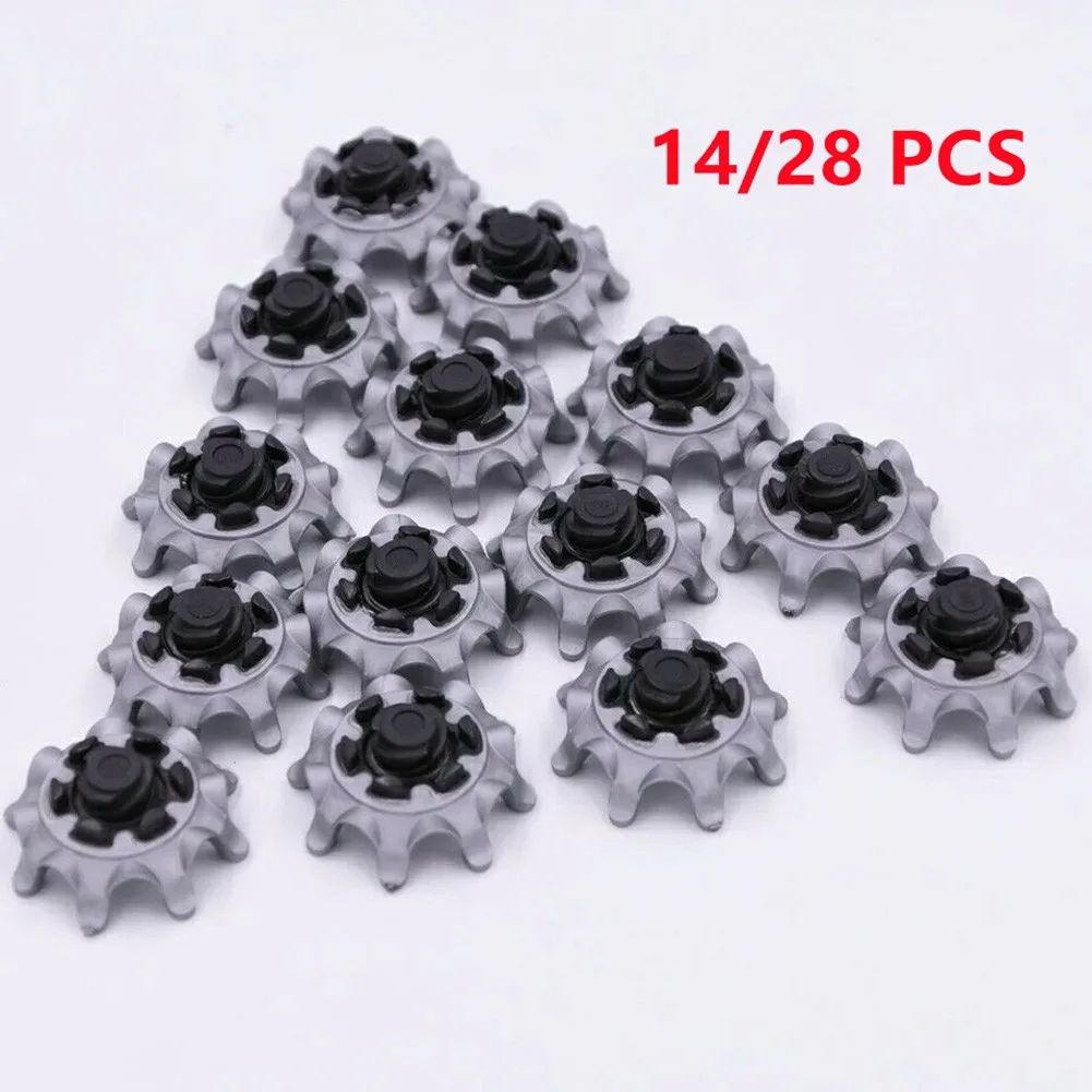 

14/28 Pcs Golf Soft Spikes Pins Turn Fast-Wist Studs Cleats Golf Shoes For FootJoy Replacement Set Training Aids TPU Durable