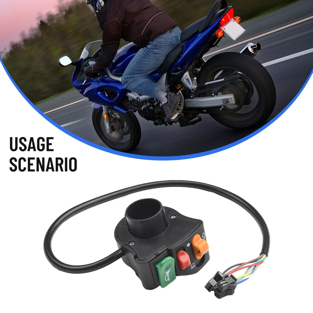 1pc 7/8\" Motorcycle Scooter Handlebar ON OFF Switch For Horn Headlight Turn Signal 3 In 1 Horn Light Turn Signals On/Off Switch
1pc 7/8\" Motorcycle Scooter Handlebar ON OFF Switch For Horn Headlight Turn Signal 3 In 1 Horn Light Turn Signals On/Off Switch