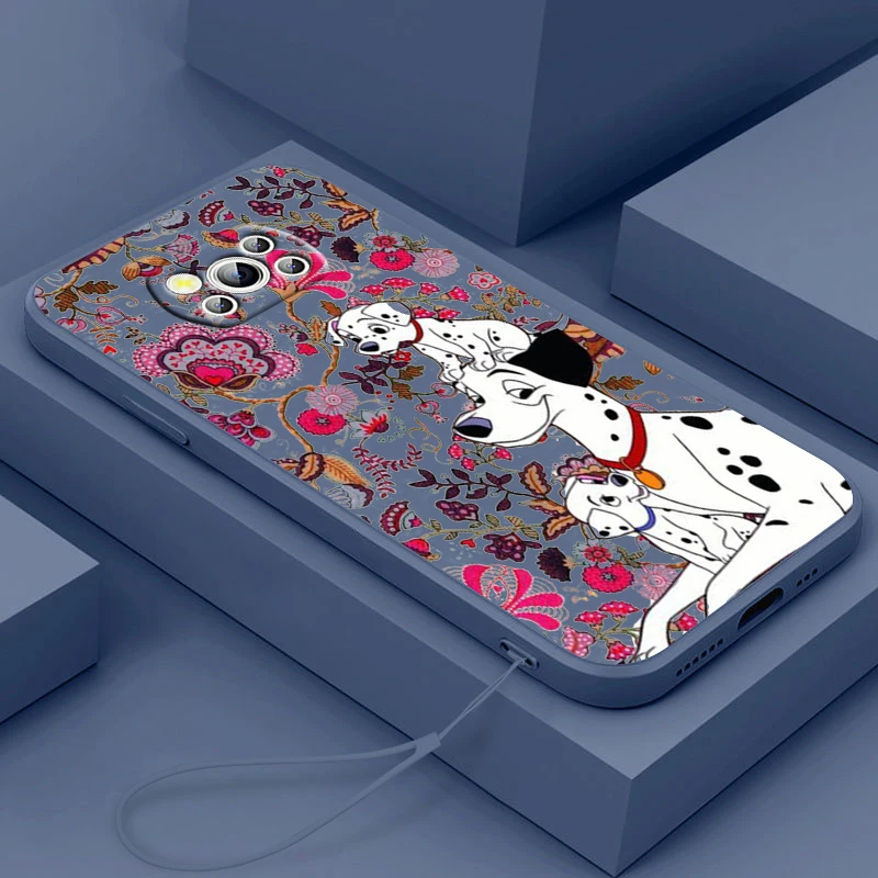 

Phone Case For Xiaomi Mi Poco X4 X3 C40 C31 C3 M4 M3 F4 F3 GT Pro NFC 5G Armour Disney Cute Art Dalmatians Liquid Rope Cover