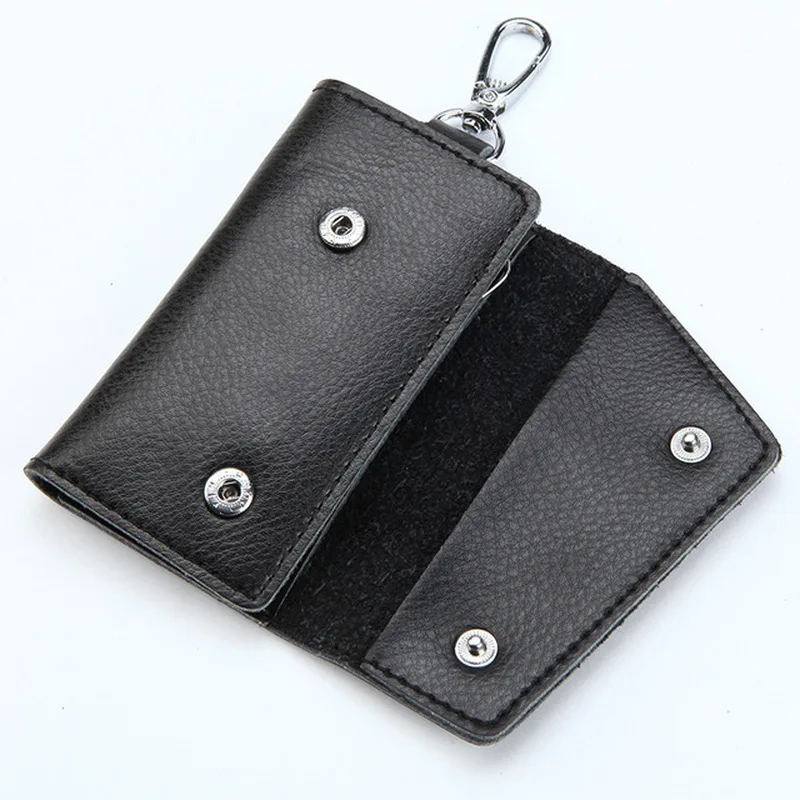 Genuine Leather Keychain Men Women Key Holder Organizer Pouch Car Key Wallet Housekeeper Key Case Mini Card Bag
Genuine Leather Keychain Men Women Key Holder Organizer Pouch Car Key Wallet Housekeeper Key Case Mini Card Bag