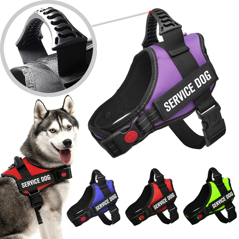 No Pull Dog Vest Harness Reflective Adjustable for Small Medium Large Dogs with Handle
No Pull Dog Vest Harness Reflective Adjustable for Small Medium Large Dogs with Handle