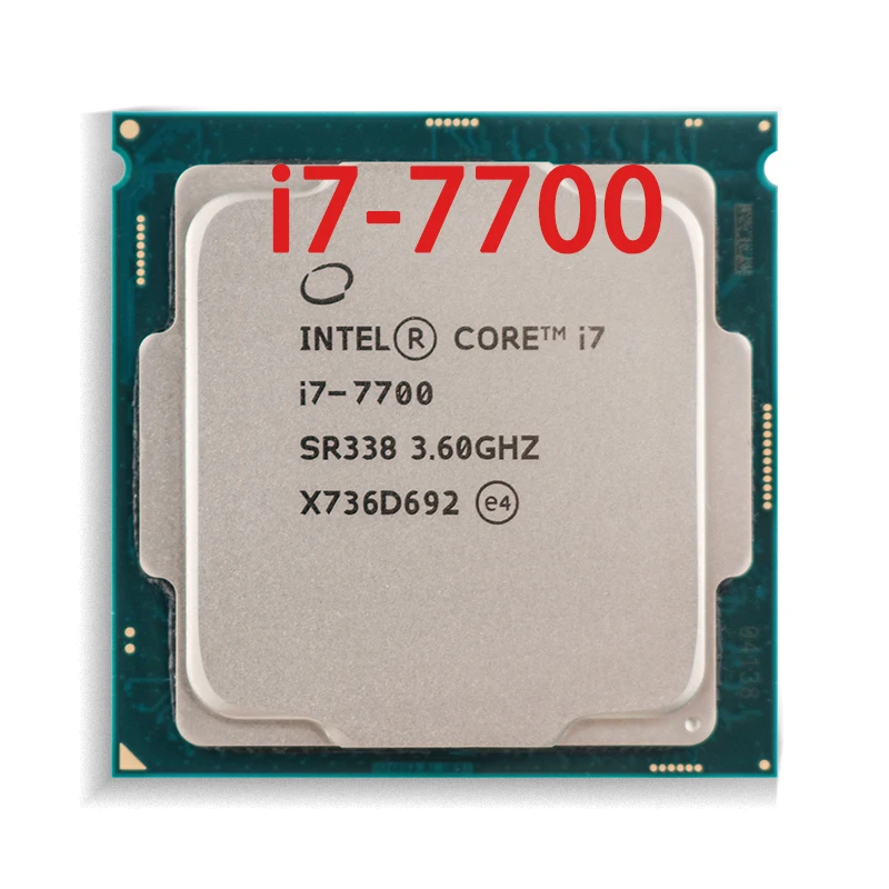 

Intel Core i7-7700 i7 7700 3.6 GHz Quad-Core Eight-Thread CPU Processor 8M 65W LGA 1151 Intel Core i7-7700 i7 7700 3.6 GHz Quad-