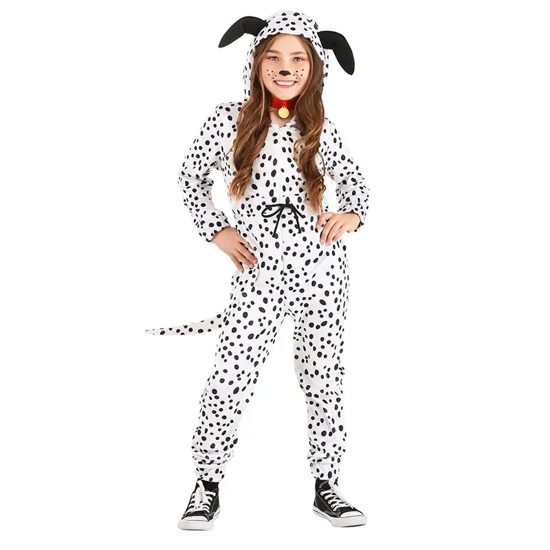Dalmatian Jumpsuit Costume for Kids Halloween Girls Costume Cute Animal Cosplay For Child Purim Carnival
Dalmatian Jumpsuit Costume for Kids Halloween Girls Costume Cute Animal Cosplay For Child Purim Carnival