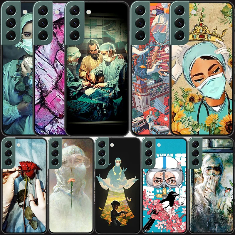 Image of emergency room doctor Phone For Samsung Galaxy S20 FE S21 Plus S22 Ultra Case S10 Lite S9 S8 S7 Edge F52 F62 Cover Sili
Image of emergency room doctor Phone For Samsung Galaxy S20 FE S21 Plus S22 Ultra Case S10 Lite S9 S8 S7 Edge F52 F62 Cover Sili