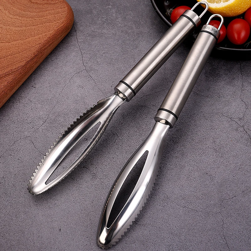 304 stainless steel fish scale scraper household scale removing brush scale scraper fish killing tool
304 stainless steel fish scale scraper household scale removing brush scale scraper fish killing tool