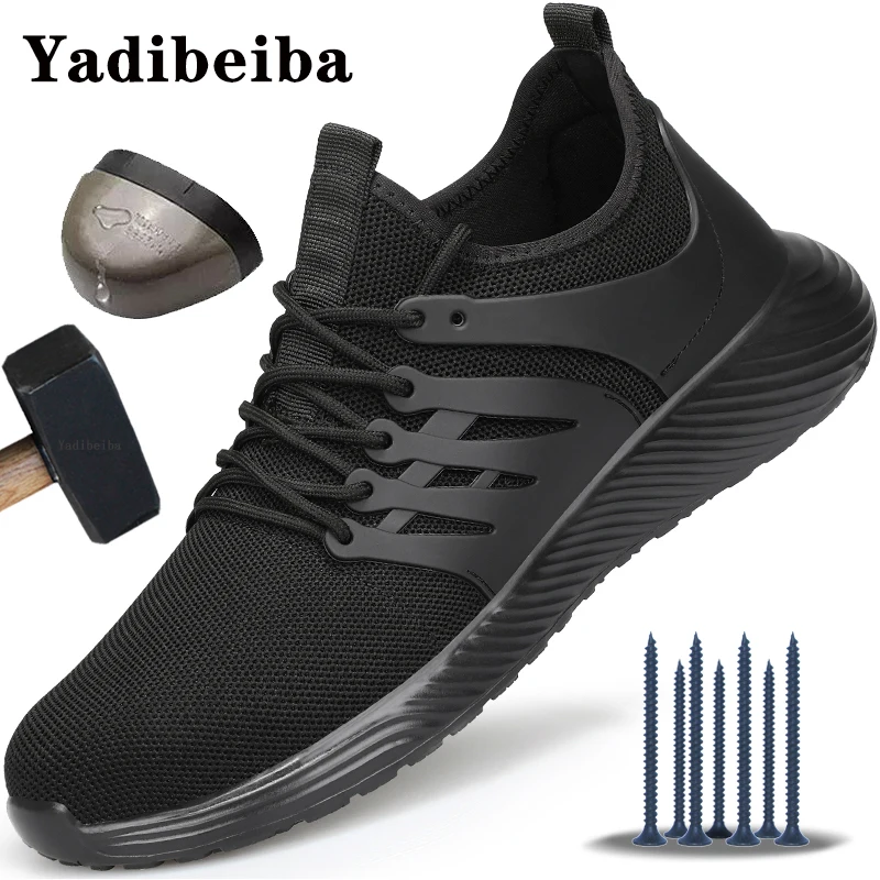 Men Women Safety Shoes Steel Toe Boots Anti-Smashing Work Shoes Lightweight Breathable Work Sneakers Composite Toe Safety Boots
Men Women Safety Shoes Steel Toe Boots Anti-Smashing Work Shoes Lightweight Breathable Work Sneakers Composite Toe Safety Boots
