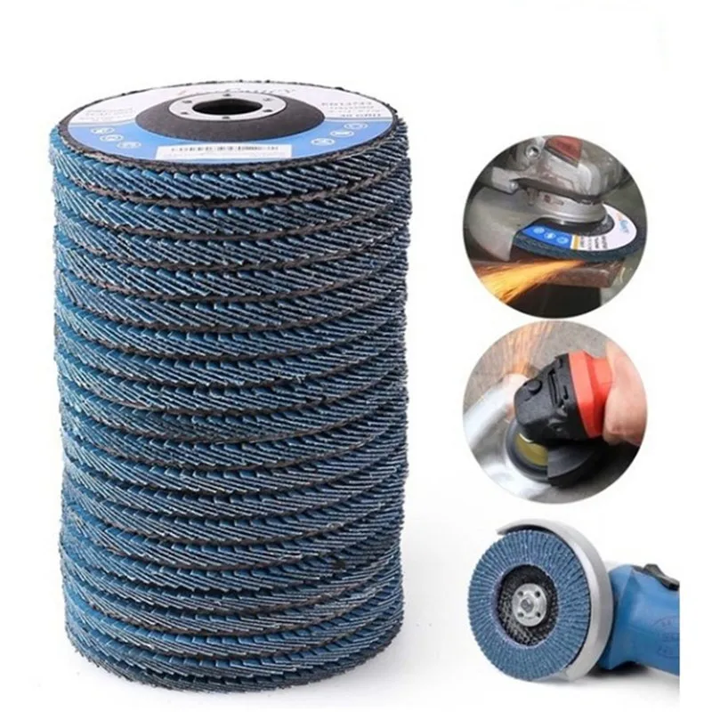 5pcs/10pcs Quality Flap Discs 115mm 4.5 Sanding Discs 40/60/80/120/320 Grit Grinding Wheels Blades for Angle Grinder
5pcs/10pcs Quality Flap Discs 115mm 4.5 Sanding Discs 40/60/80/120/320 Grit Grinding Wheels Blades for Angle Grinder