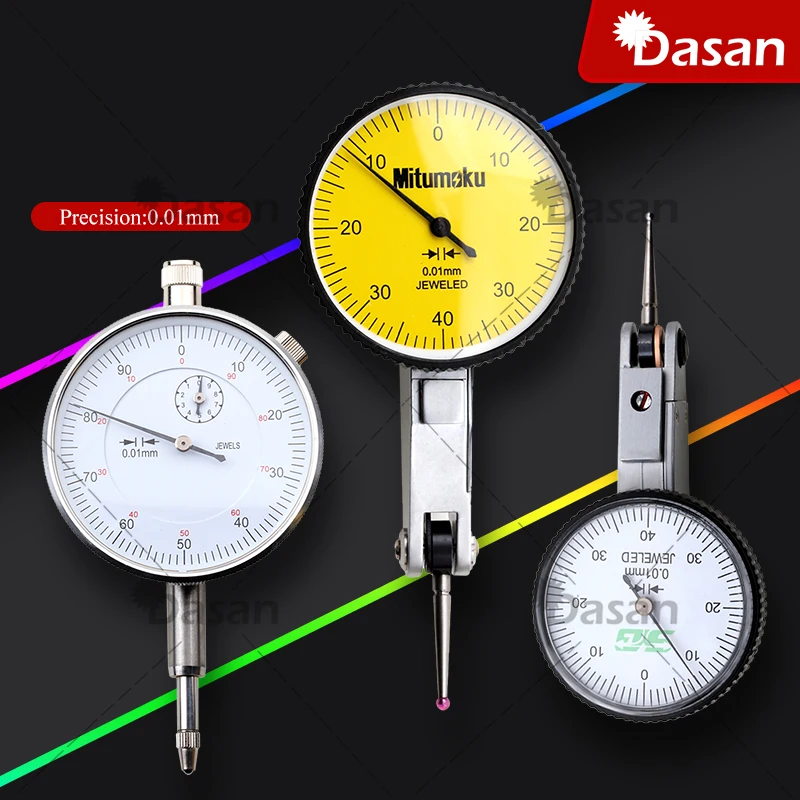 1PCS 0-0.8mm Dial Test Indicator 0.01mm 0.002mm Lever Dial Indicator Vertical Analog Gauge Shockproof waterproof
1PCS 0-0.8mm Dial Test Indicator 0.01mm 0.002mm Lever Dial Indicator Vertical Analog Gauge Shockproof waterproof
