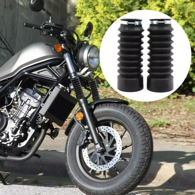 NEW2023 Motorcycle Front Fork Cover Gaiters Gators Long Boots Rubber Shock Absorbing Dust Boot Protection For CMX500 CM300 Car A
NEW2023 Motorcycle Front Fork Cover Gaiters Gators Long Boots Rubber Shock Absorbing Dust Boot Protection For CMX500 CM300 Car A