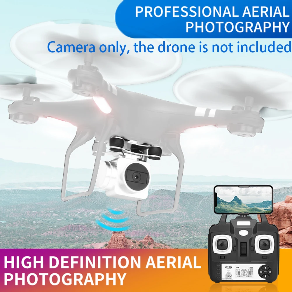 2MP Helicopter WIFI Camera Real Time RC Quadcopter Recording Accessories Shockproof Viewing Altitude Hold For SH5HD FPV Drone
2MP Helicopter WIFI Camera Real Time RC Quadcopter Recording Accessories Shockproof Viewing Altitude Hold For SH5HD FPV Drone