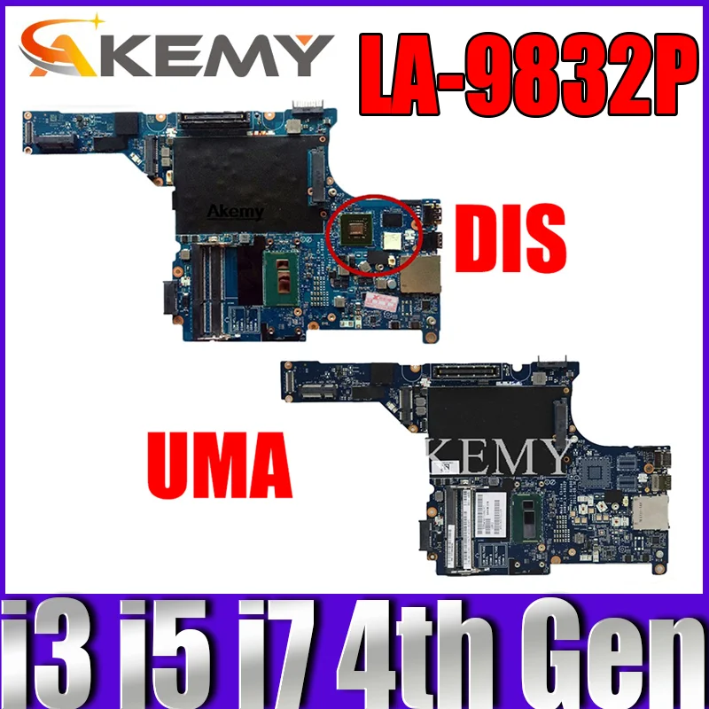 Материнская плата для ноутбука DELL Latitude E5440 CN-0KYG98 0932WM LA-9832P DDR3 с процессором i3 i5 i7 4-го поколения
Материнская плата для ноутбука DELL Latitude E5440 CN-0KYG98 0932WM LA-9832P DDR3 с процессором i3 i5 i7 4-го поколения