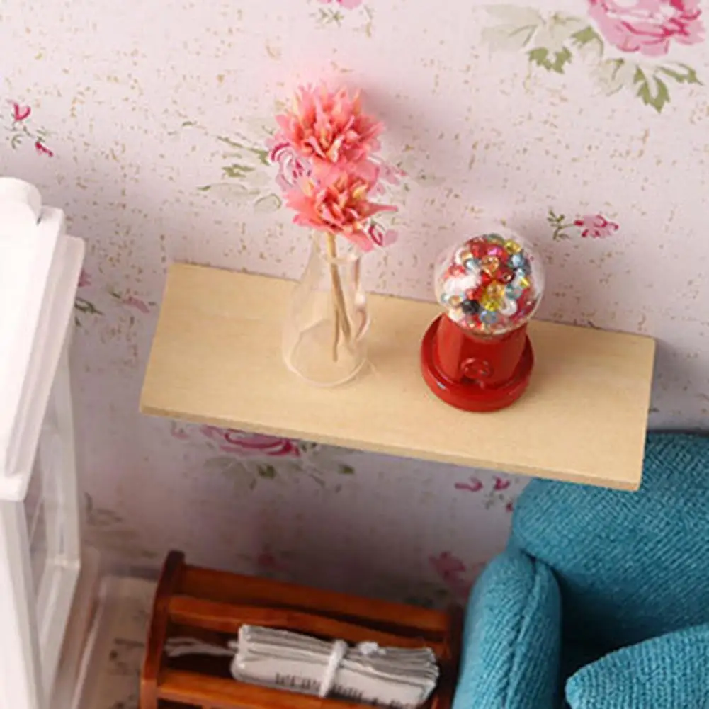 Fashionable Miniature Wall Shelf No Deformation Bathroom Accessory Dollhouse Wall Mount Shelf Doll House Wall Shelf
Fashionable Miniature Wall Shelf No Deformation Bathroom Accessory Dollhouse Wall Mount Shelf Doll House Wall Shelf
