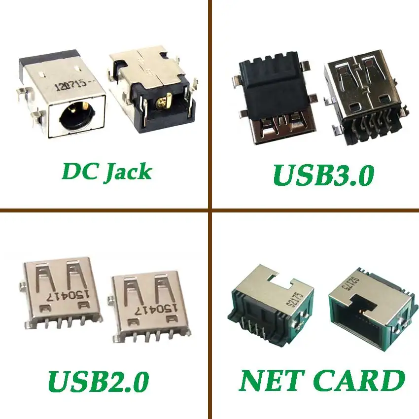 1Pcs DC Power Jack USB 3.0 USB 2.0 NET CARD For ASUS A45V K45A K45V K45VD K45VM K45VJ VS Connector Socket
1Pcs DC Power Jack USB 3.0 USB 2.0 NET CARD For ASUS A45V K45A K45V K45VD K45VM K45VJ VS Connector Socket