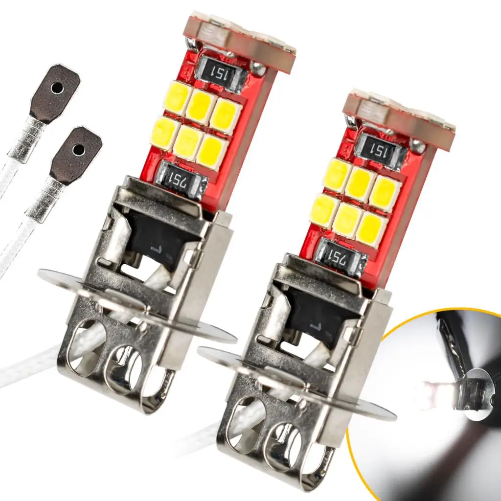 2 шт., Автомобильные светодиодные лампы H3 453 12 В 3 Вт 6000 К
2 шт., Автомобильные светодиодные лампы H3 453 12 В 3 Вт 6000 К