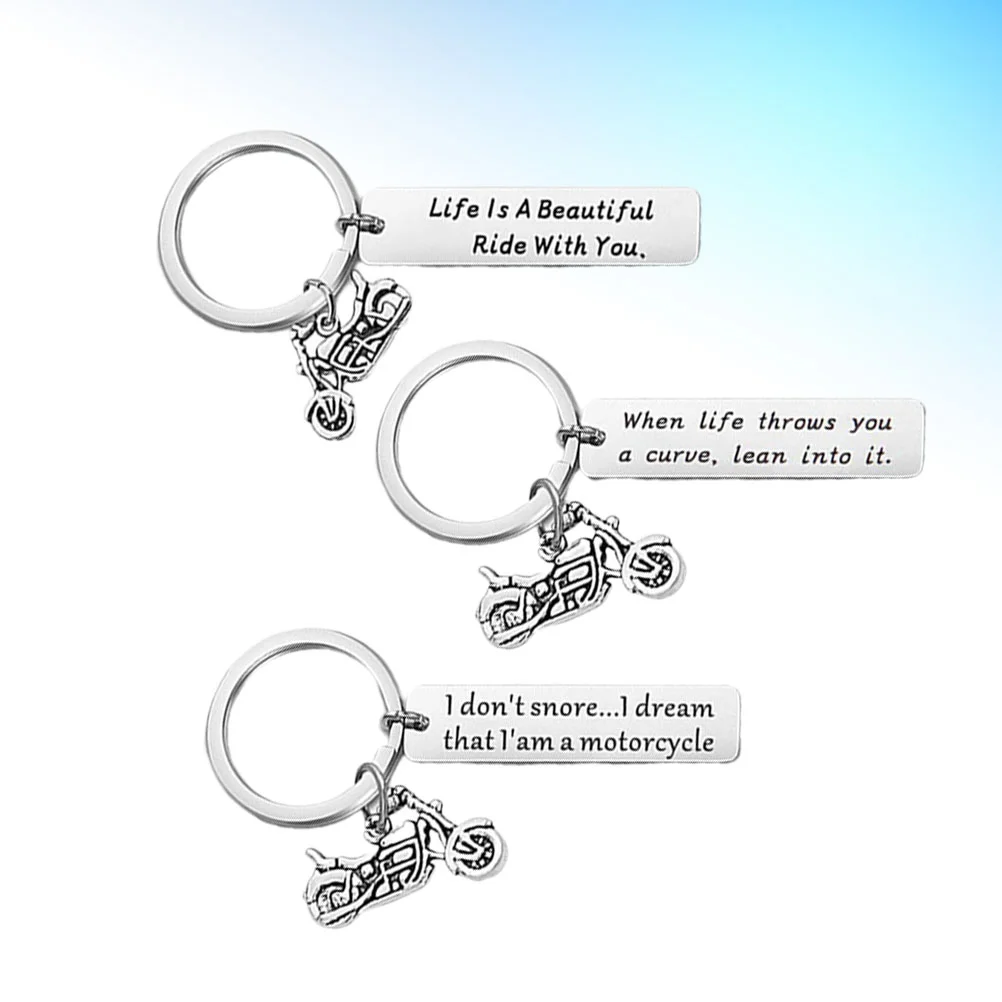 Key Keychain Stainless Steel Rings Pendant Motorcycle Biker Motivational Driver New Ring Ornaments S Gifts Day Father Holder
Key Keychain Stainless Steel Rings Pendant Motorcycle Biker Motivational Driver New Ring Ornaments S Gifts Day Father Holder