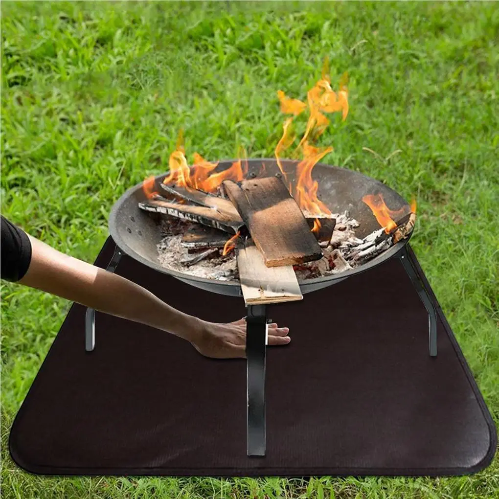Outdoor Fire Pit Mat Deck Fireproof Pad Burning Insulation Heats Resistant Mats Coated Blanket Safety Equipment
Outdoor Fire Pit Mat Deck Fireproof Pad Burning Insulation Heats Resistant Mats Coated Blanket Safety Equipment