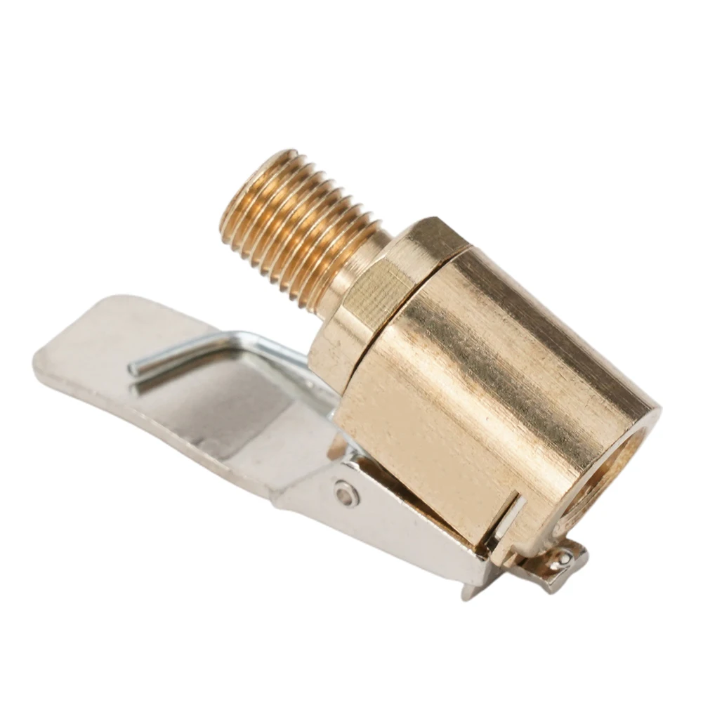 Car Inflatable Connector Practical Car Tire Inflator Valve Accessories Air Pump Clip Pure Metal Nozzle Quick Adapter Connector
Car Inflatable Connector Practical Car Tire Inflator Valve Accessories Air Pump Clip Pure Metal Nozzle Quick Adapter Connector