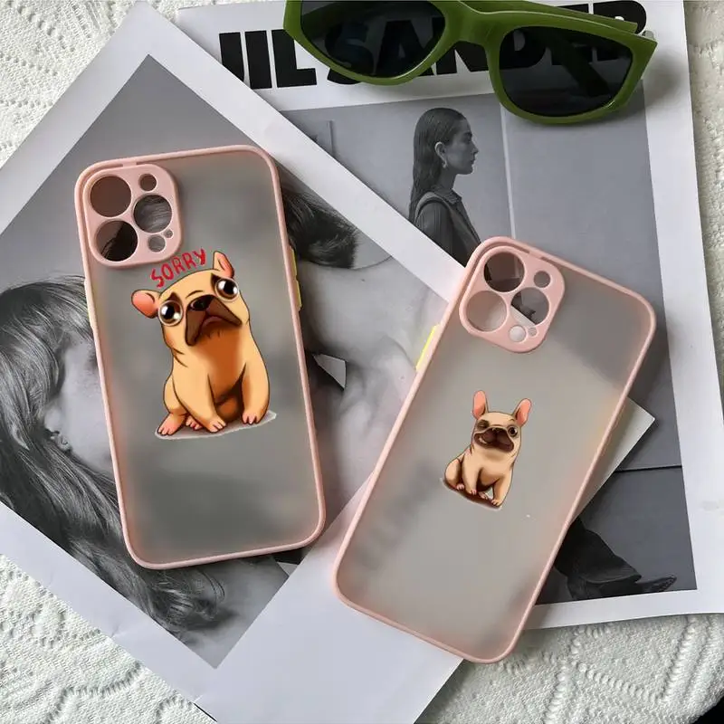 Cartoon Lovely French Bulldog Phone Case Luxury Silicone Shockproof Matte For Iphone 7 8 Plus X Xs Xr 11 12 13 Mini Pro Max
Cartoon Lovely French Bulldog Phone Case Luxury Silicone Shockproof Matte For Iphone 7 8 Plus X Xs Xr 11 12 13 Mini Pro Max