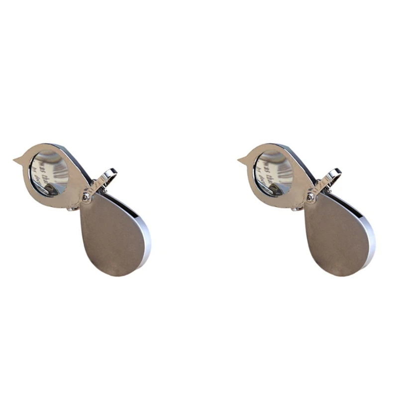 2Pcs 30Mm 3X Pocket Folding Magnifier Reading Magnifying Glass Loupe With Key Chain Silver
2Pcs 30Mm 3X Pocket Folding Magnifier Reading Magnifying Glass Loupe With Key Chain Silver