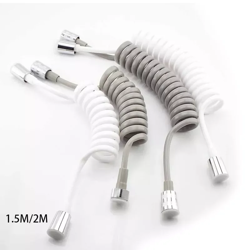 1.5M 2M Flexible Spring Shower Hose Water Plumbing Toilet Bidet Sprayer Gun Telephone Line Plumbing Hoses bathroom Accessories
1.5M 2M Flexible Spring Shower Hose Water Plumbing Toilet Bidet Sprayer Gun Telephone Line Plumbing Hoses bathroom Accessories
